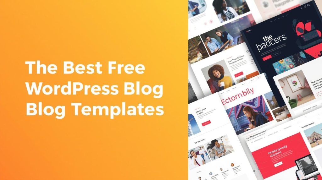 Best Free WordPress Blog Templates to Launch Your Blog in 2025