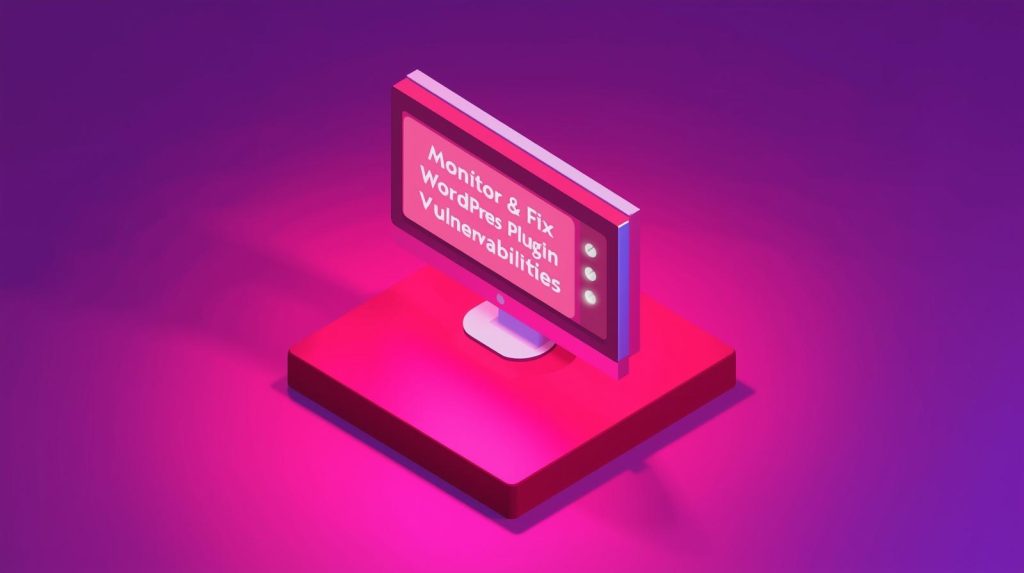 Monitor & Fix WordPress Plugin Vulnerabilities