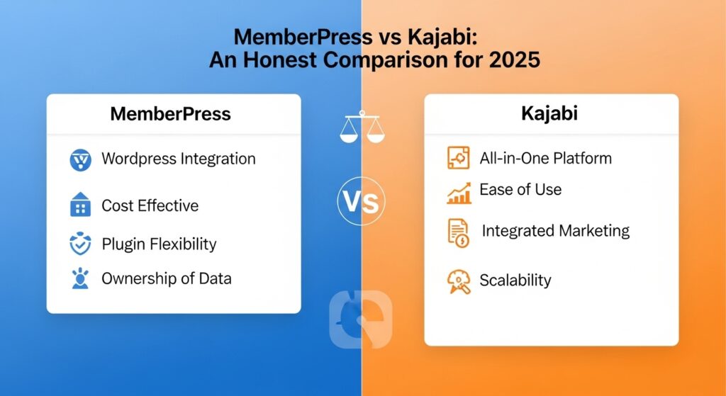 MemberPress vs Kajabi: An Honest Comparison for 2025