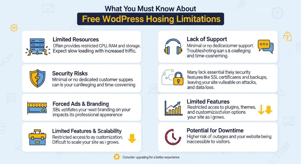 What You Must Know About Free WordPress Hosting Limitations